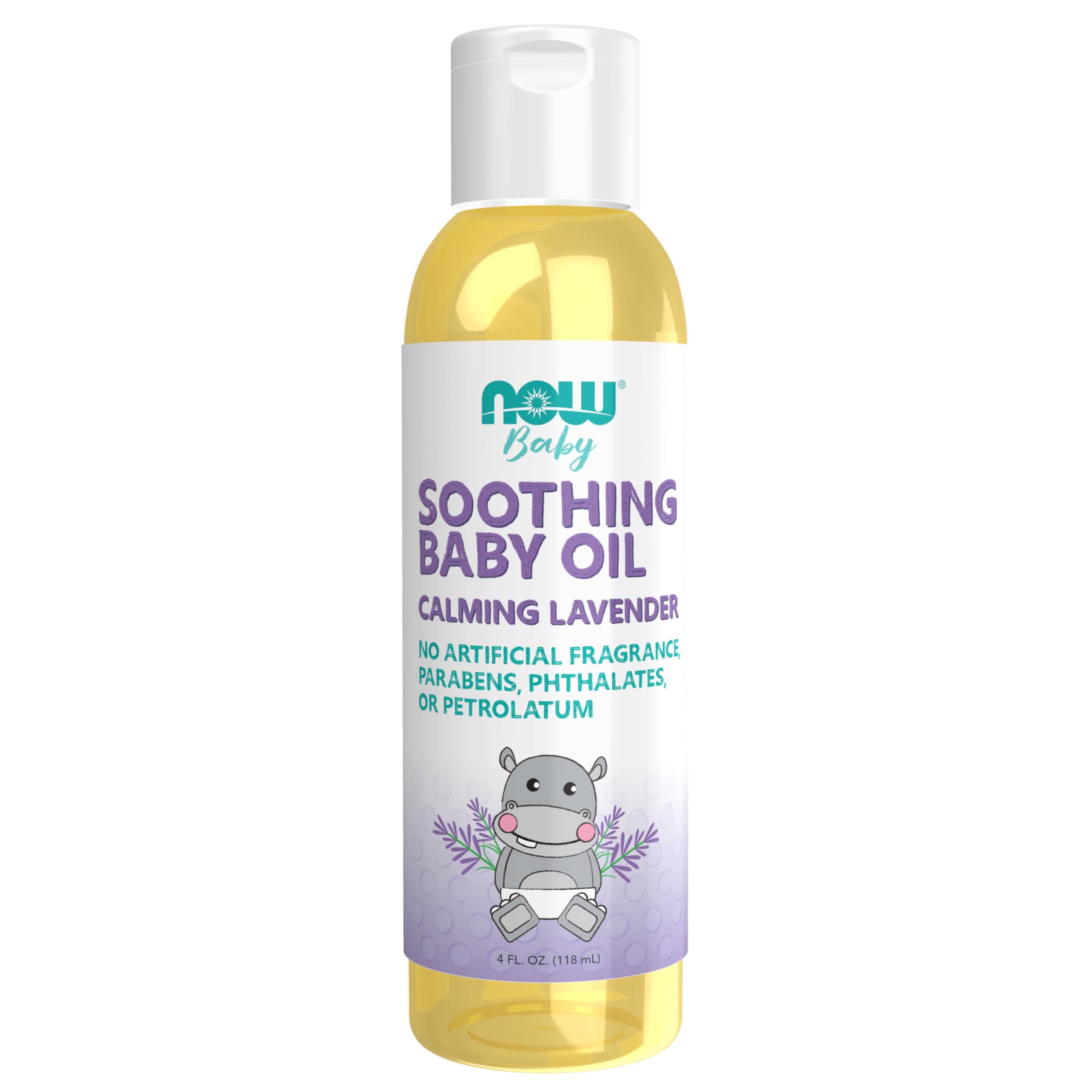 Amazon.com: NOW Baby, Soothing Baby Oil, Calming Lavender, No